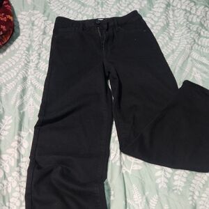 Elegant Black Flare Women's Jeans